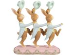Clayre & Eef Figurina Decorativa Coniglio 23X8X25 Cm Plastica Marrone