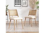 Seduta Inpoliuretanosweiko, Schienale In Rattan, Soggiorno, Camera Da Letto, Beige