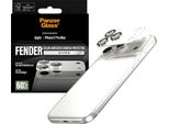 Panzerglass® Fender Camera Protector Silver Iphone 17 Pro Max, Apple, Apple - Iphone 17 Pro Max, Applicazione A Secco, Resistente Ai Graffi, Resistente Agli Urti, Argento, 1 Pezzi