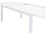 Milanihome.It - Tavolo Rettangolare Allungabile In Alluminio Bianco 200/300X100 Da Esterno Giardino, Per Ristorante Agriturismo Albergo Hoteldi Colorebianco