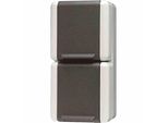 Jung Presa Di Corrente 2F Gr Glz WG800 Con Cerniera A Superficie IP44
