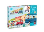 Jumbo Spiele Goula Xxl Puzzle Veicoli, Puzzle Per Bambini, Gioco Di Posa, Bambini, 18 Pezzi, 453428
