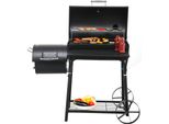 Barbecue A Carbonella Tepro Biloxi, Superficie Di Cottura: Circa 58 X 40 Cm, Con Camera Di Combustione Laterale