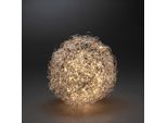 Konstsmide Led A Sfera, 160 Diodi Bianco Caldo, 4,5 V, Per Interni, Cavo Trasparente - 3515-303