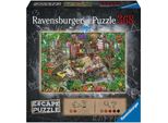 Ravensburger 16530 8 Puzzle Di Fuga Della Casa Verde, Multicolore