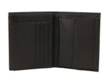 Bugatti Pelle Borsa City Line Upright Wallet Black Nero