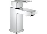 Grohe Eurocube Mitigeur Monocommandé Pour Lavabo, S-Size, Vidage à Tirette, Bec 98Mm, Ecomode, Chrome, 2339000E, 2339000E