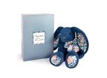 Doudou Histoire D'ours Amico Di Peluche Coniglio Blu 25 Cm