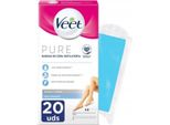 Veet Strisce Depilatorie Pure Per Pelle Sensibile 20 Pezzi