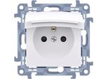 Prese Singole A Terra IP44 Simon 10 Bianco