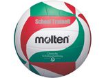 Molten V5M-ST Schooltrainer Pallavolo Bianco Verde Rosso Taglia 5