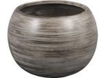 Coprivaso In Ceramica Manes Grey Ø 13 Cm Grigio Opaco