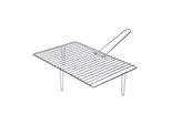 Griglia Zincata A 3 Gambe Per Caminetti. 46,6X28Cm