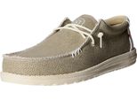 Hey Dude Scarpa Slip-On Da Uomo Wally Braided Beige, Colore:Beige/Fango, Eu Size:44