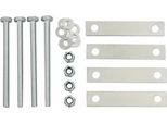 Set Di Fissaggio 42000 Alutec Per Box Per Timone