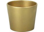 Coprivaso In Ceramica Calypso Christmas Ø15 Cm Oro