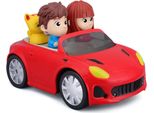 Bb Junior - Auto Telecomandata - Drive 'N Sort Rc (Rosso, 21 Cm) Auto Giocattolo Figure Per Bambini