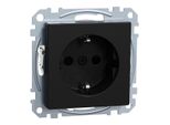 Presa Merten 1F Nero Mt Da Incasso C.Bs IP20