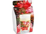 Candela In Vetro Cookies Winter Al Profumo Di Pan Di Zenzero 180G