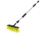 Spazzola Di Flusso 25 Cm / 10" Con Asta Telescopica 95 - 165 Cm Con Valvola"