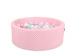Piscina A Secco In Viscosa H-30 Cm Con 200 Palline - Rosa