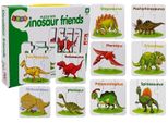 Puzzle Educativo Dinosauri Inglese 10 Connessioni