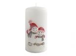 Candela Da Giardino Nohel Snowwarriers War Christmas D7X14Cm