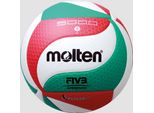 Molten V5M5000-DE Pallone Da Pallavolo Bianco Verde Rosso Misura 5