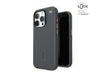 Speck Presidio2 Pro Clicklock & Magsafe Apple Iphone 15 Pro (Grigio Antracite/Bronzo Freddo)