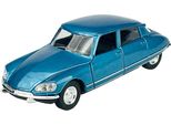 Welly 1973 Citroen DS23 Blu 1:34-1:39 Modello In Metallo Pressofuso Nuovo In Scatola 43768