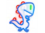 Forever Neon Led Jurassic Baby Dino Blu