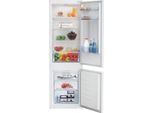 Frigorifero Combinato Da Incasso Con Porta Scorrevole Da 262 Litri, No Frost, Bianco Beko Bcha275K41Sn