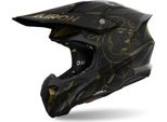Casco Motocross Airoh Twist 3 Titan, Nero/Bronzo, M (57/58)