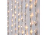 Rebecca Mobili Cascata Di Luci 220 Led Bianco Caldo Per Interni Ed Esterni L 2 Mt