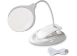 Velamp LE008 Lampada Da Tavolo Con Luce E Lente Di Ingrandimento