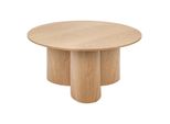 Atmosphera Interior Designer - Couchtisch Aliona Naturholz D80Cm