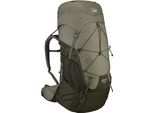 Lowe Alpine Sirac Plus 50 - Zaino Da Trekking 80 Cm (Kaki Chiaro/Militare, M/L)