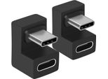 Equip 133476 Equip Adapter USB-C -> USB-C 10Gbps, 100W Pd, 2Er-Pack Sw