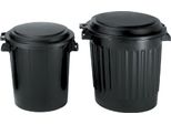 Bidone Nero Da 50 Litri Eda 79557 No