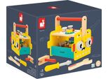 Janod Brico'kids - Cassetta Degli Attrezzi Per Robot - Set Di Costruzioni In Legno Per Bambini