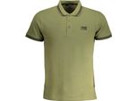 Polo A Manica Corta 3 Bottoni Dettagli A Contrasto Logo Cavalli Class : Taglia - Xl Taglia: Xl