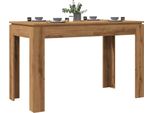 Maison Exclusive - Tavolo Da Pranzo In Rovere Artigianale 120X60X76 Cm Materiale Ligneo
