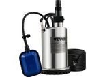 Pompa Per Acque Sporche 550W Pompa Sommergibile 230V Pompa Da Giardino Portata 9500L/H Pompa Sommergibile Per Acque Sporche IPX8 Certificata Ce Uscita Tagliabile A Misura Per Il Pompaggio Di Acqua Da Piscine Stagni Cantine