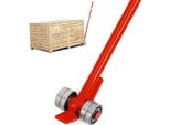 Barra Di Leva Con Rulli Lunghezza Maniglia 150 Cm Barra Di Leva Ruote Max. Portata Massima Fino A 3 Tonnellate Utensile Di Sollevamento Acciaio Al Carbonio Ausilio Di Sollevamento Ideale Per La Metallurgia Ingegneria Automobilistica Ingegneria Meccanica
