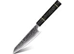 Coltello Da Cucina Damasco TS-37449 - Utilità/Nero KP37449