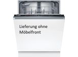Bosch Serie 2 SMV2HTX08E, Da Incasso, A Grandezza Naturale (60 Cm), Nero, Touch, 1,75 M, 1,65 M