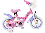 Disney Minnie: La Minnie Più Carina Di Sempre! Bicicletta Per Bambini - Bambine - 12 Pollici - Rosa - Due Freni A Mano