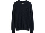 Gant Pullover Lavorato A Maglia Con Scollo A R
