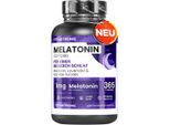 Melatonina Vitastrong Complex, 365 Microcompresse, Melatonina Ad Alto Dosaggio Con Camomilla, Valeriana, Lavanda E Vitamina B6, Compresse Di Melatonina Per La Qualità Del Sonno E Il Jet Lag, Senza Zucchero, Senza Glutine E Senza Ogm