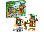LEGO 10906 DUPLO Town Baumhaus im Dschungel Bauset, Lernspielzeug für Kleinkinder im Alter von 2 - 5 Jahren, mit 6 DUPLO-Tierfiguren